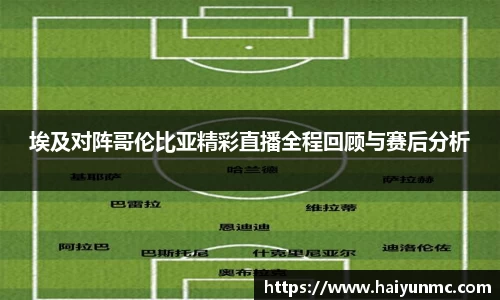 埃及对阵哥伦比亚精彩直播全程回顾与赛后分析