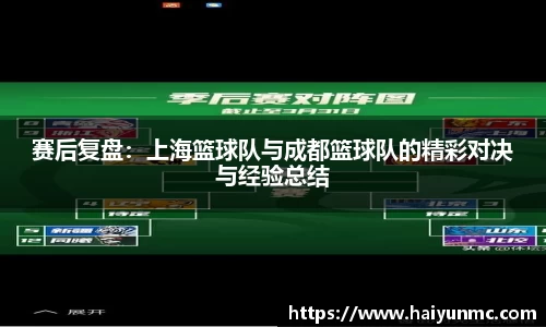 赛后复盘：上海篮球队与成都篮球队的精彩对决与经验总结