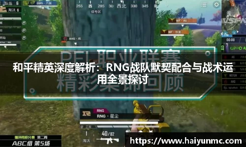 和平精英深度解析：RNG战队默契配合与战术运用全景探讨